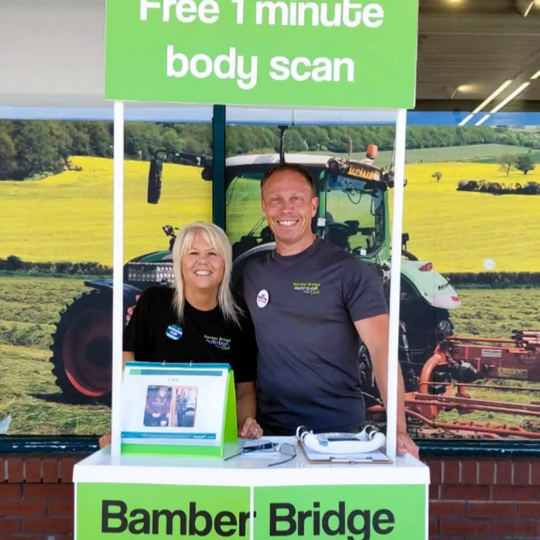 The Bamber Bridge Nutrition club team in Bamber Bridge